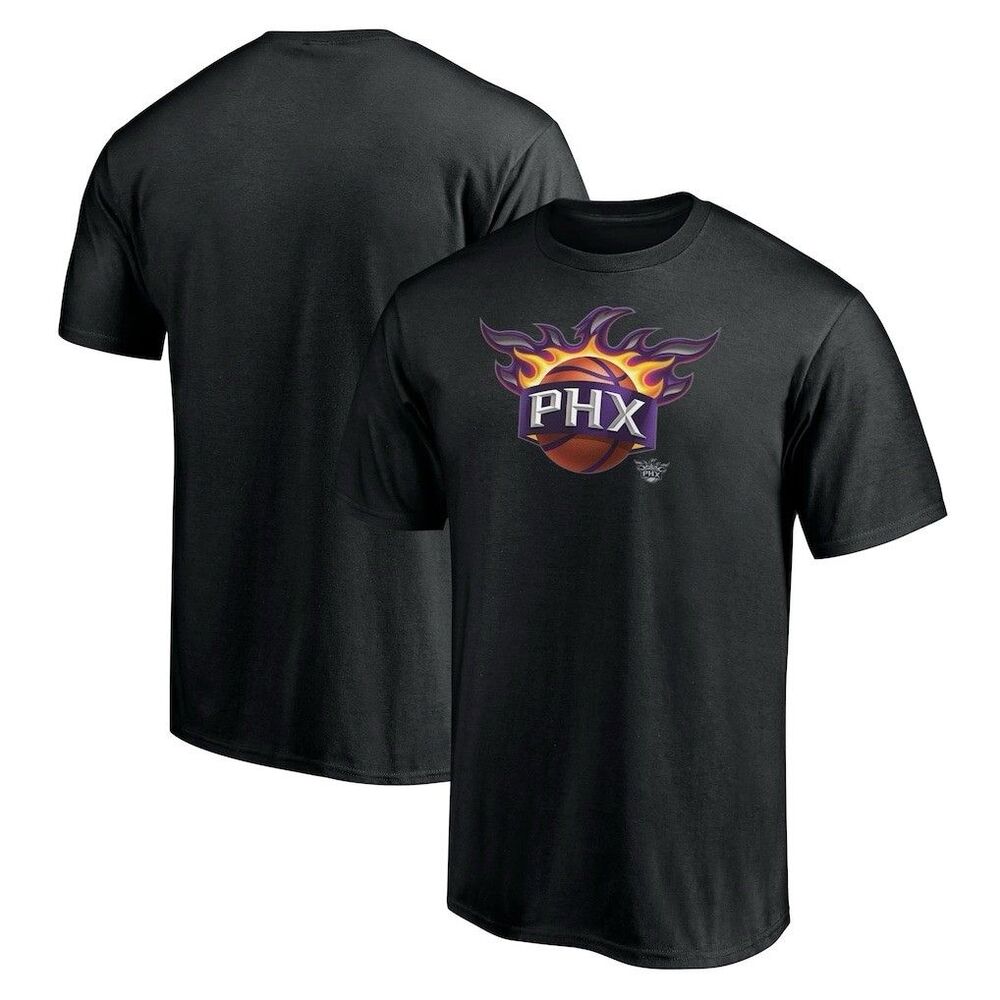 Fanatics Phoenix Suns Midnight Mascot T-Shirt Black Graphic Tee Men XLT NWT